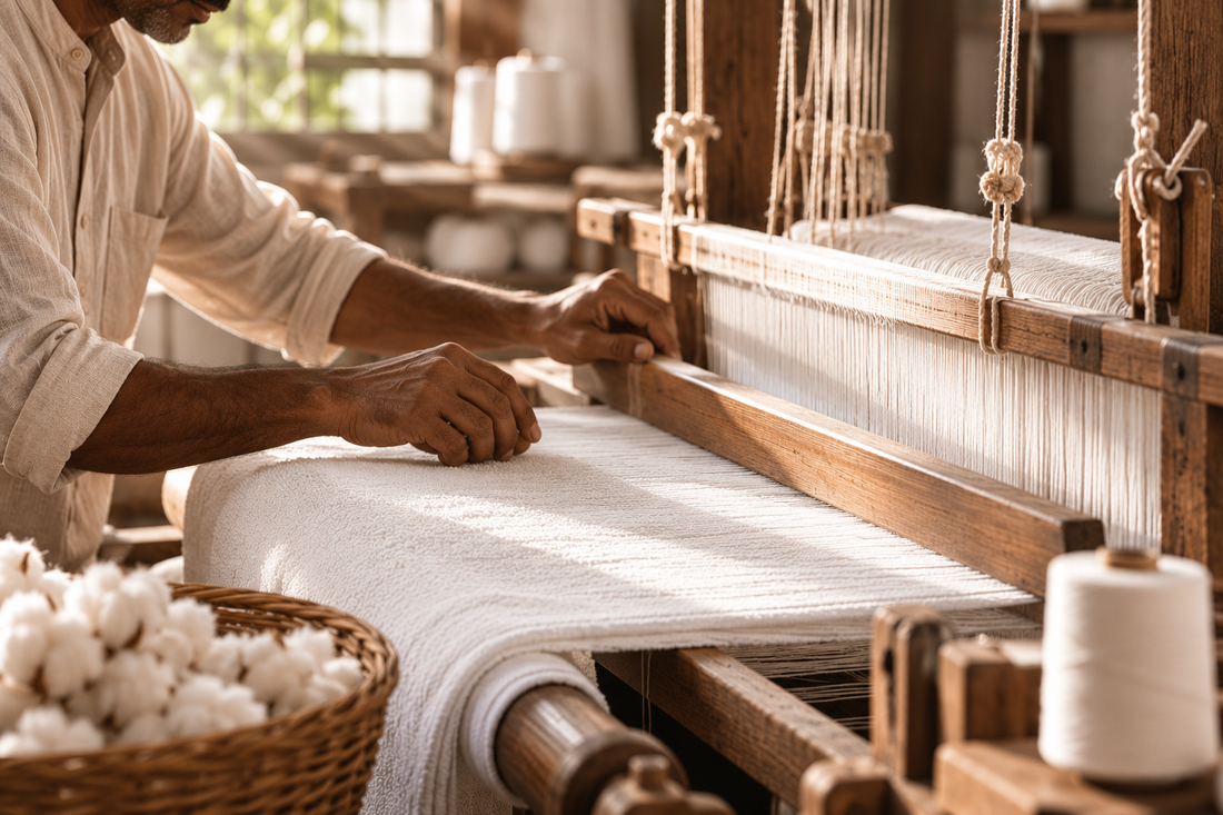 NeigeHaven Linens: 100% Cotton Terry Towels, Crafted in India